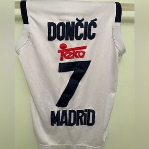 Luka Doncic Real Madrid Euro League Jersey (Euro Size 38)